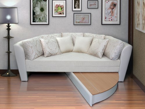Круглый диван-кровать Смайл в Одинцово - изображение 1